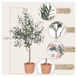 4FT Olive Tree Artificial Plant with Lifelike Fruit