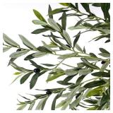 4FT Olive Tree Artificial Plant with Lifelike Fruit