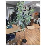 4FT Olive Tree Artificial Plant with Lifelike Fruit