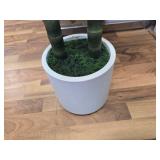 $100 FOUR ft Green Palm Artificial Tree with Planter, Home Office Decor