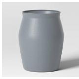 Speckled Indoor Outdoor Planter 16"x16"x20" Charcoal - Threshold