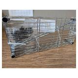 3-Tier Adjustable Wire Shelf, Metal, 200Lbs, for Kitchen, Silver