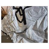$48 Heavy Duty Waterproof UV Resistant Boat Cover, 17-19ft, Silver