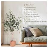 4FT Olive Tree Artificial Plant with Lifelike Fruit