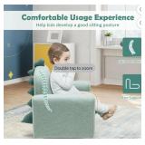 Gymax Kids Dinosaur Sofa Upholstered Chair 2-Seater