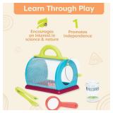 Bug Bungalow Insect Kit w/ Mesh Case, Magnifier & Tweezers