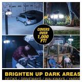 Bell & Howell Solar Powered Motion-Sensing Floodlight