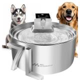 Meill Cat Water Fountain, 236oz/7L Capacity, Battery Operated