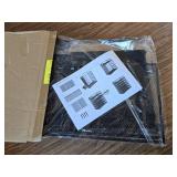 Marbrasse 6 Tier Paper Organizer, Mesh Desk Tray - Black
