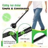27.5" Dog Pooper Scooper, Single-Hand Use for Dogs