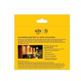 GE Ultra Bright G25 LED Bulb, 100W EQ Soft White (2-Pack)