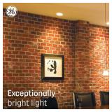 GE Ultra Bright G25 LED Bulb, 100W EQ Soft White (2-Pack)