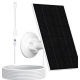 4W Solar Panel for Security Cameras, 360 Mount, 9.8FT Cable