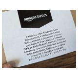 Amazon Basics 2- Male to 2-Male RCA Audio Cable, 32.9 ft.