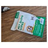 Pet Cleaning Glove Wipes - 10 PCs for Dogs & Cats w/Coconut Oil