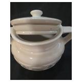 Longaberger Pottery Bean Pot