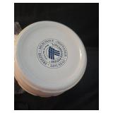 Longaberger Pottery Cream Pitcher with Lid