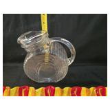 Hot dog platter and decanter