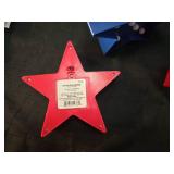 LED Star Marquee Light Set - Red and Blue