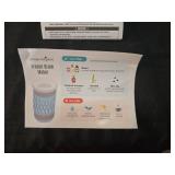 Pampered Chef Frozen Drink Maker Set - Blue Diamond Pattern
