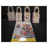 Wilton Party Set - Gift Bags and Cupcake Stand