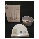 Place & Time Electric Candle Lamps and Stir Bakeware Bundle