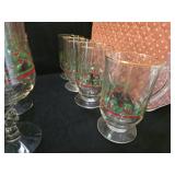 Mixed Holiday Glassware Set with Storage Box