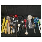 Mixed Lot of Classic Kitchen Serving Utensils