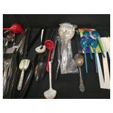 Mixed Lot of Classic Kitchen Serving Utensils
