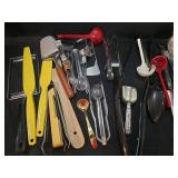 Mixed Lot of Classic Kitchen Serving Utensils