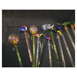 Decorative Glass Swizzle Sticks Collection