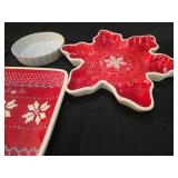 Hallmark Nordic Holiday Serving Set