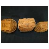 Longaberger Collectors Club Handwoven Baskets