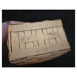 Longaberger Make a Basket Shop Handwoven Basket
