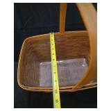 Longaberger Rectangular Market Basket with Plastic Protector