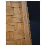 Longaberger Rectangular Market Basket with Plastic Protector