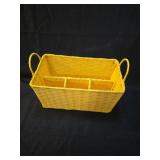 Longaberger Rectangular Market Basket with Plastic Protector
