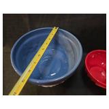 Retro Smuckers and Blue Bird Mixing Bowls Set
