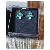 Avon Holiday Earring Set - Snowflakes and Christmas Trees