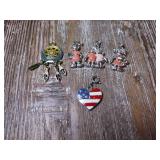 Decorative Charm Collection - Dreamcatcher and Americana