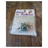 Beaders Paradise Green Crystal Charm