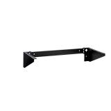 RackPath 4U Vertical Wall Mount Rack - Heavy Duty 125lbs Capacity Vertical Mounting Bracket (4U)