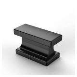 Asidrama 10 Pack Matte Black Kitchen Cabinet Knobs Drawer Cabinet Hardware Zinc Knobs for Dresser Drawers
