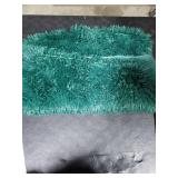 Reafort Luxury Long Hair, PV Fur, Faux Fur Body Pillow Cover/Case 21x54 with Hidden Zipper Closure (21x54 Body Pillow Cover, Evergreen)