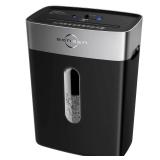 BONSEN Paper Shredder for Home Office, 4 Gallons Bin, 10-Sheet Cross-Cut Shredder, P-4 High Security Level, Quiet Credit Card Shredder with Jam Proof System (S3201)