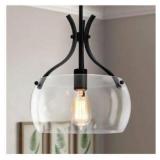 Modern Glass Bowl Pendant Light