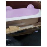 TPN Toddler Step Stool for Bathroom Sink and Potty Training Durable Anti-Slip,Anti-Tip A-Frame,10-Second Assembly, 2-Step Potty Stool with Wide Steps (Purple)