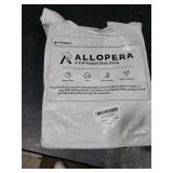 ALLOPERA Pregnancy Pillow, Full Body 57 Inch Maternity Pillow with Removable Washable Cover - Sleep Support for Legs, Back, Neck, Shoulder, HIPS, Belly for Pregnent Women, Black Grey Velvet Cover