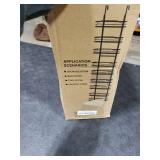 Moforoco White Narrow 9-Tier Over The Door Pantry Organizer, Pantry Organization and Storage, Metal Hanging Basket Wall Spice Rack Seasoning Shelves, 12.2