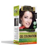 Indus Valley Natural Organic Damage Free Gel Hair Color | Ammonia Free, Vegan & Cruelty Free | Up to 100% Gray Coverage, Long Lasting Results | Light Brown 5.0 (20gram+200ml)